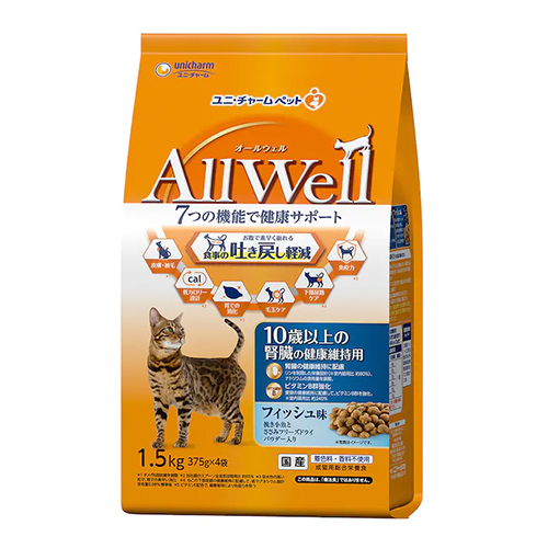AllWell 10歳以上の腎臓の健康維持用フィッシュ味