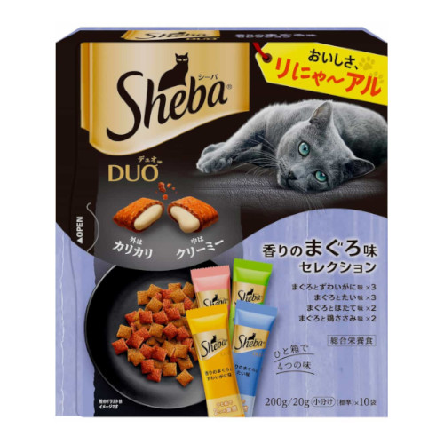 シーバ　デュオ　香りのまぐろ味セレクション(3個セット)